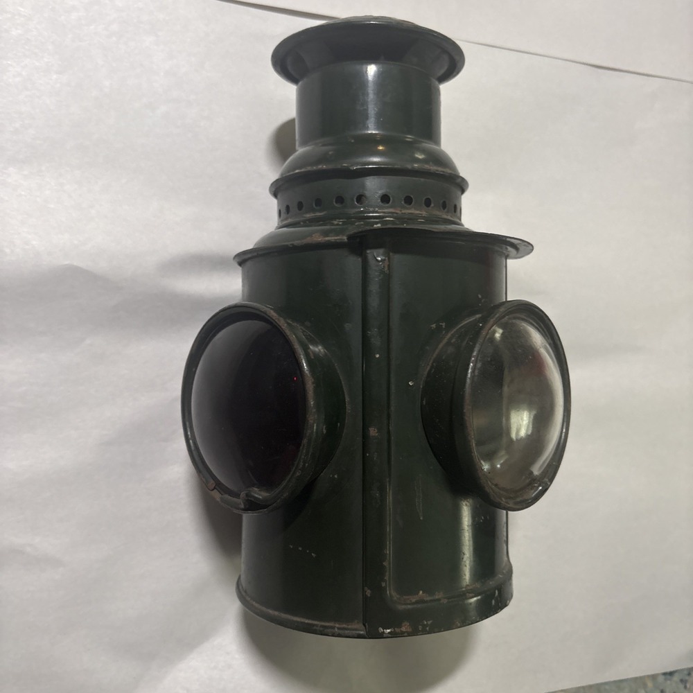 Dietz NY USA Monitor Tail Clear & Red Light Military Green Truck Tail Light